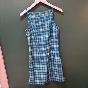 Vintage y2k No Boundaries Plaid Mini Dress